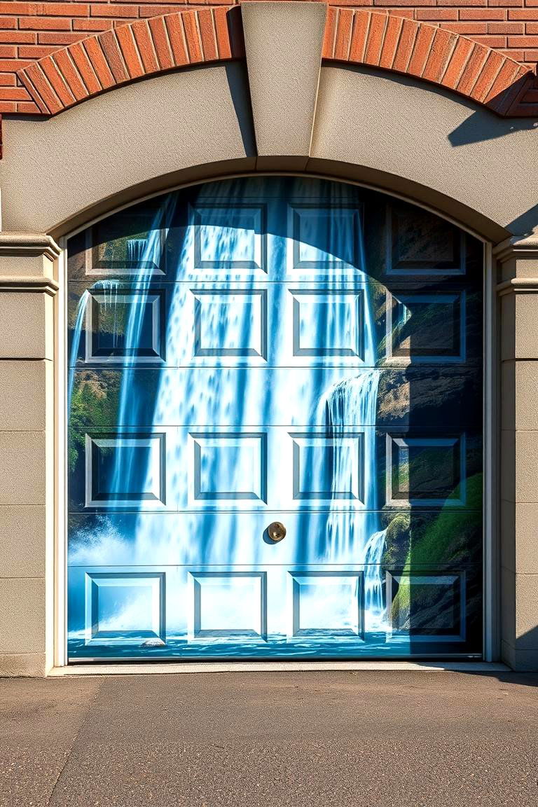 3D Mural Designs - 25 Garage Door Murals