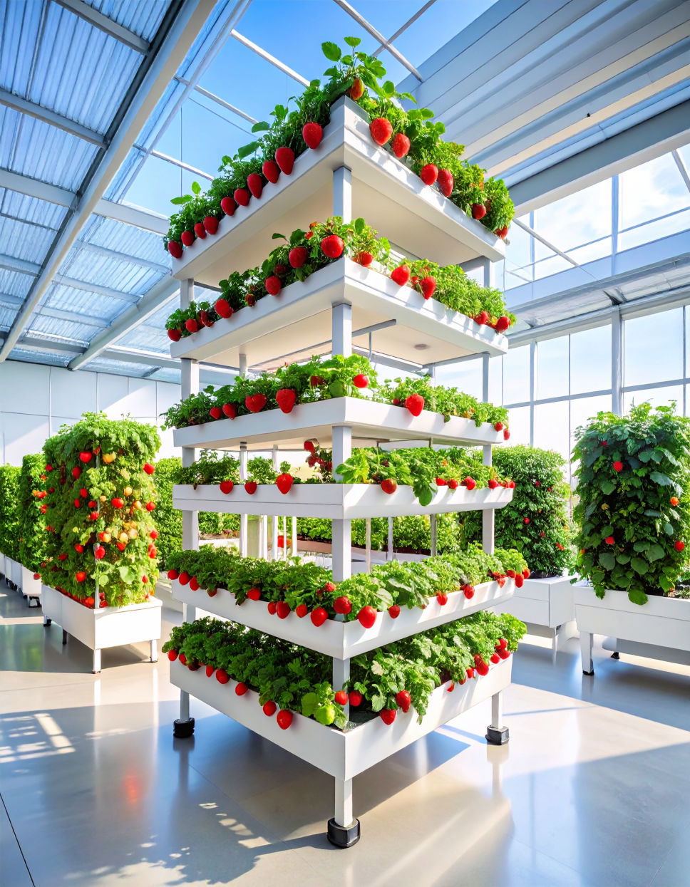 A Frame Hydroponic Systems for Advanced Growing