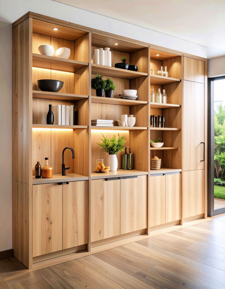 A Walk In Pantry with a Hidden Door Walk in Pantry Ideas