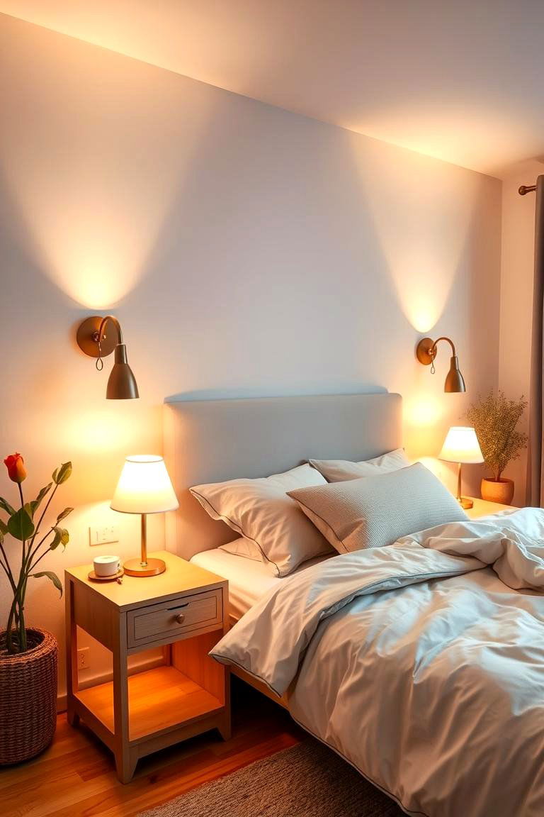 Add Soft Warm Lighting for a Cozy Ambiance - 25 Clean Girl Room Ideas