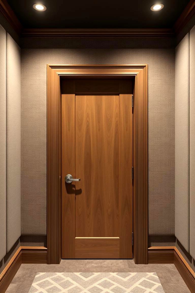 Add Sound Dampening Walls and Doors - 25 Media Room Ideas