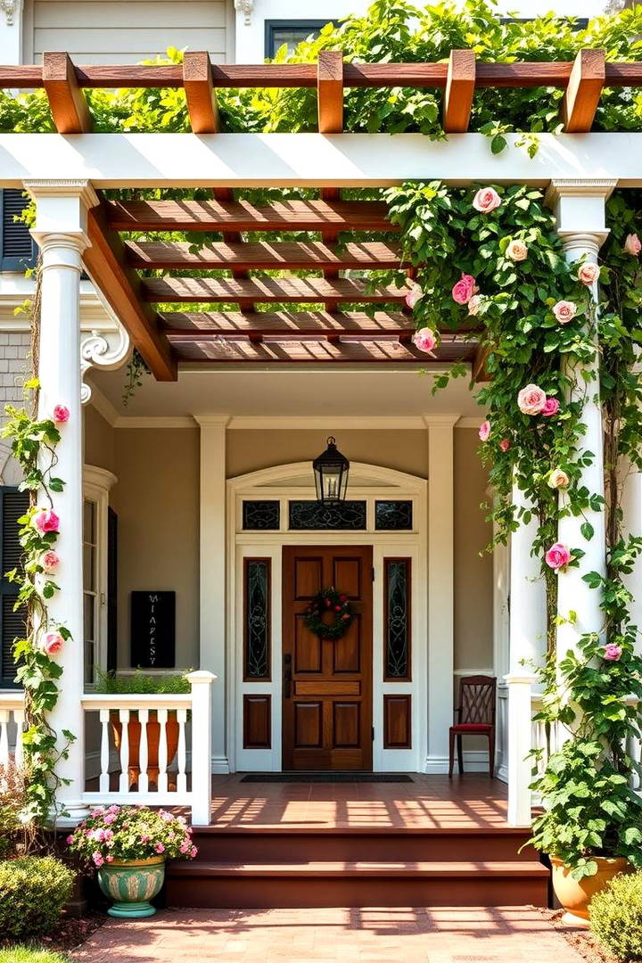 Add a Pergola for Shade and Style - 25 Victorian Porch Ideas