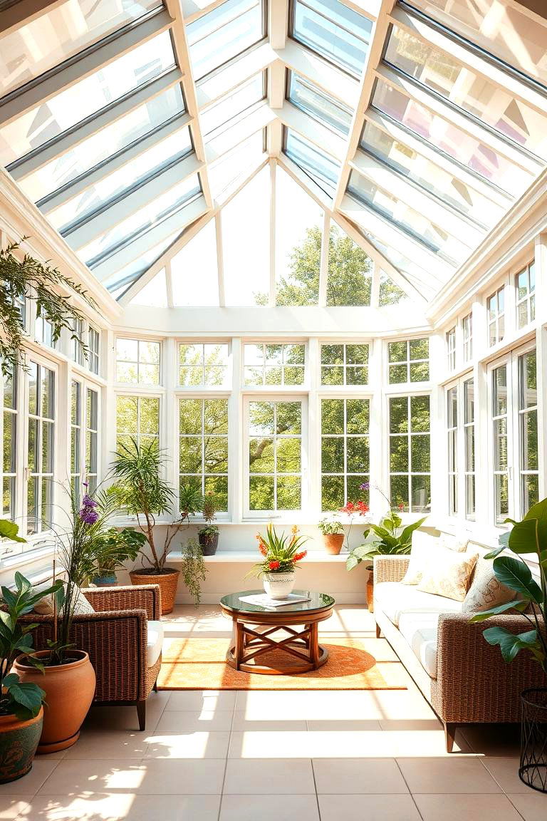 Add a Skylight for Maximum Natural Light - 25 Garden Room Ideas