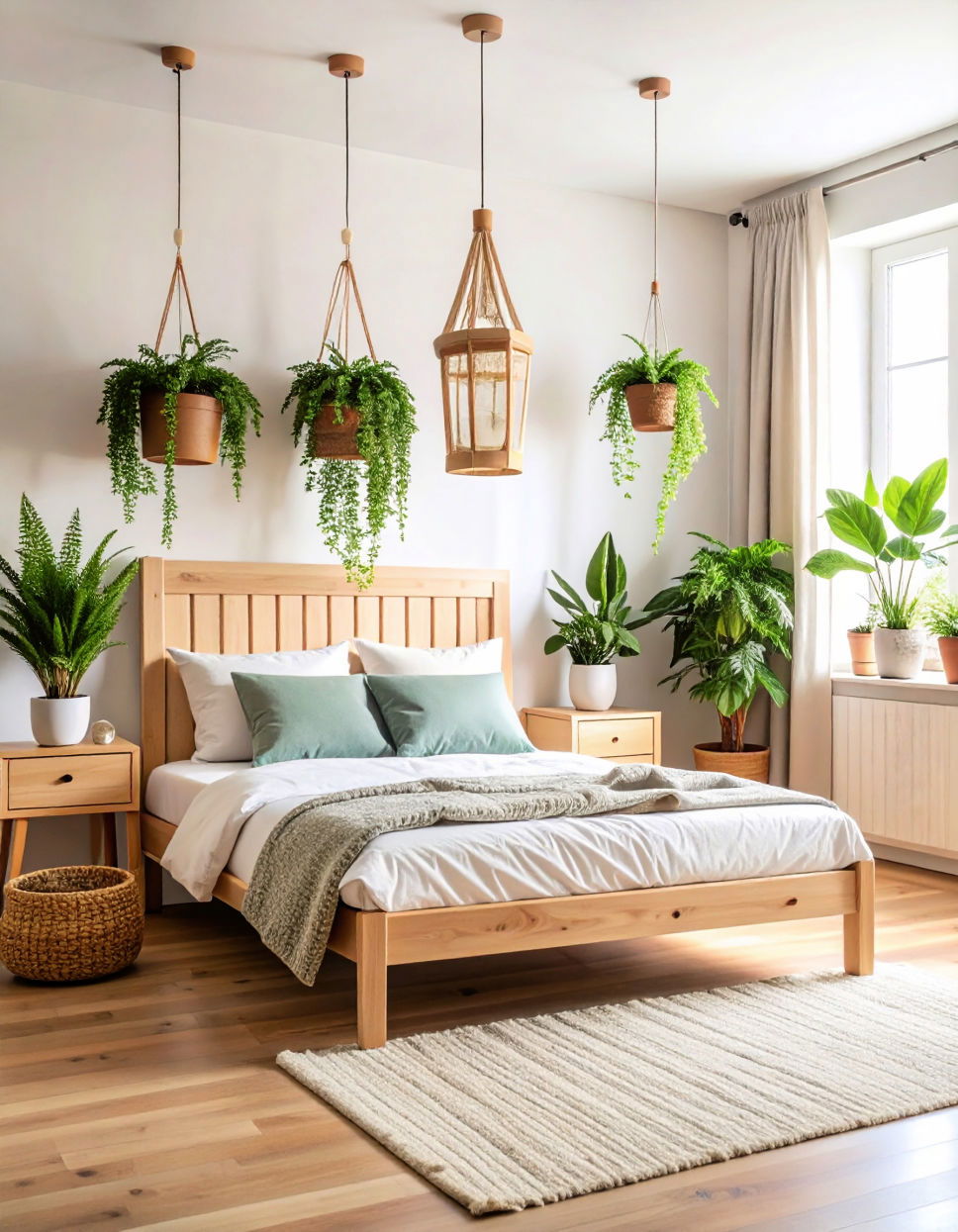 Add a Touch of Nature with Indoor Plants Tween Bedroom Ideas