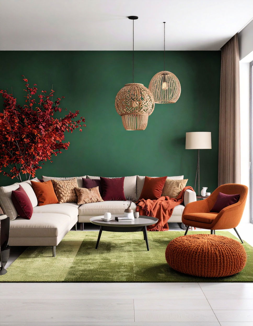 Add an Accent Wall with Rich Colors