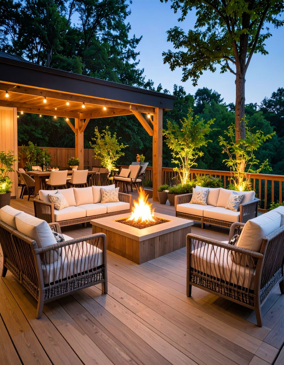 Adding a Fire Pit for Year Round Enjoyment