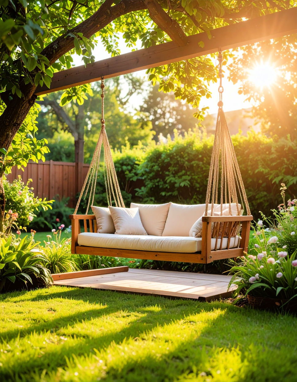 Adding a Swing or Hammock for Relaxation