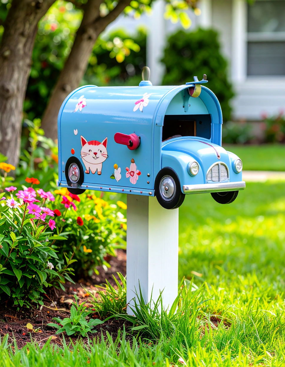 Adding a Touch of Whimsy with a Character Mailbox