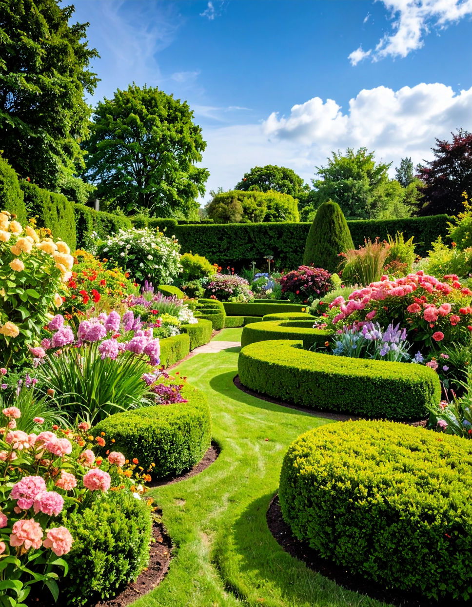 Adds Structure and Balance to Gardens