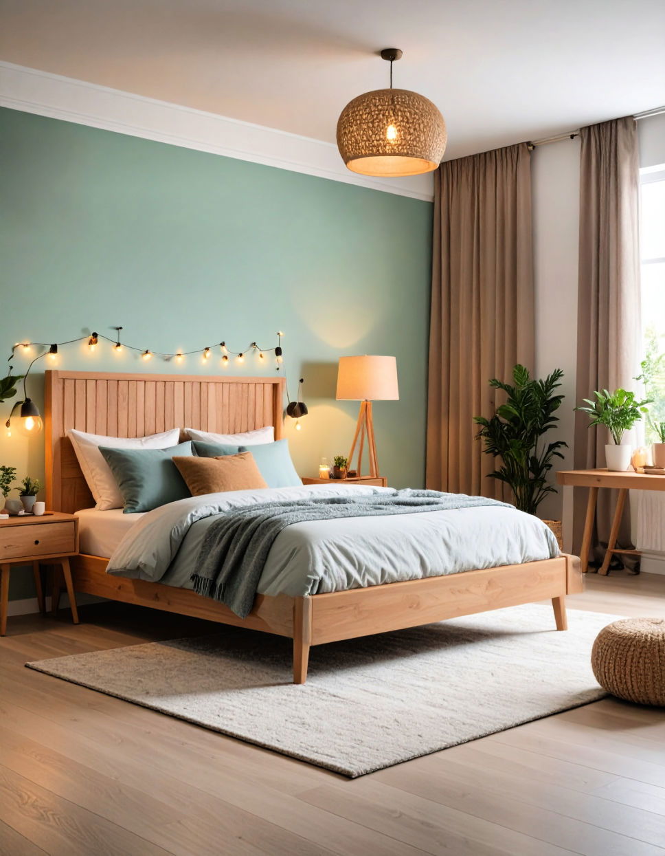 Adjustable Lighting for Different Moods Twin Bedroom Ideas