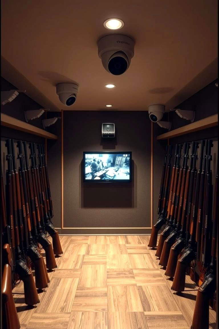 Advanced Surveillance Systems - 25 Man Cave Gun Room Ideas
