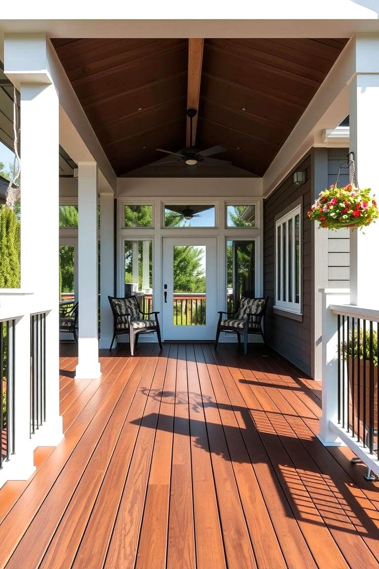 Aluminum Decking for Ultimate Durability and Contemporary Style - 25 Porch Flooring Options