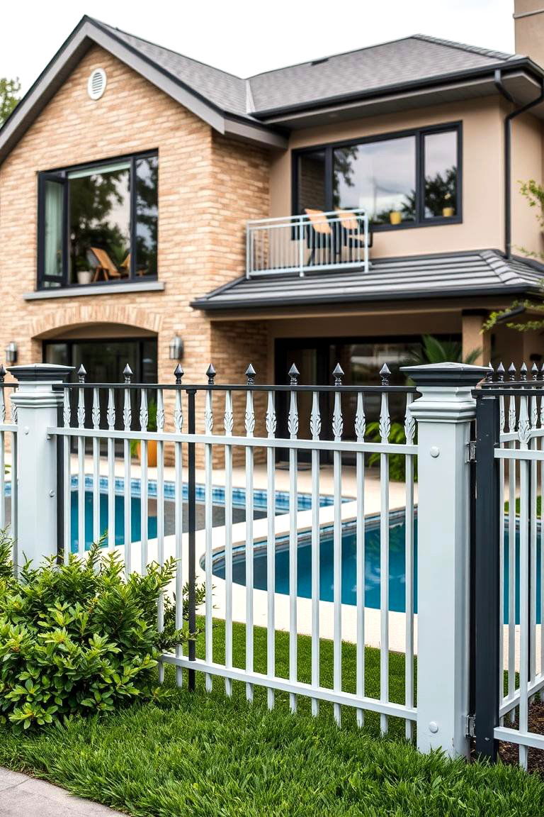 Aluminum Fences for Ornamental Security - 25 Types of Fences