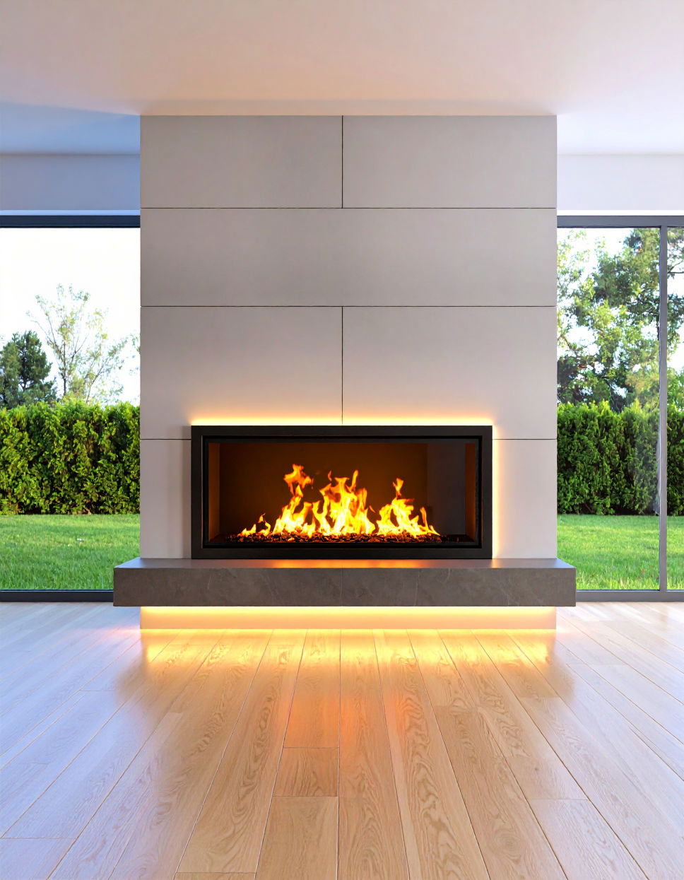 Ambient Lighting Fireplace