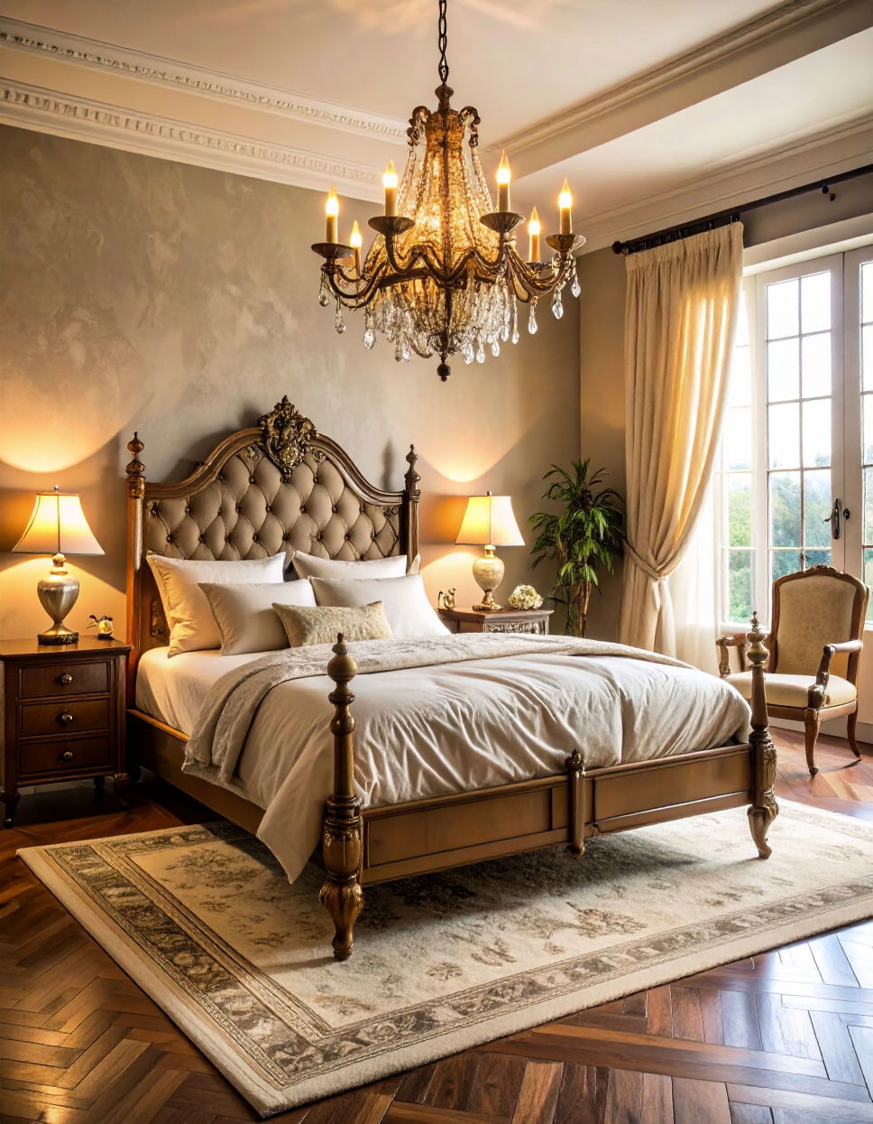 Antique Lighting Fixtures for Old World Warmth Victorian Bedroom Ideas