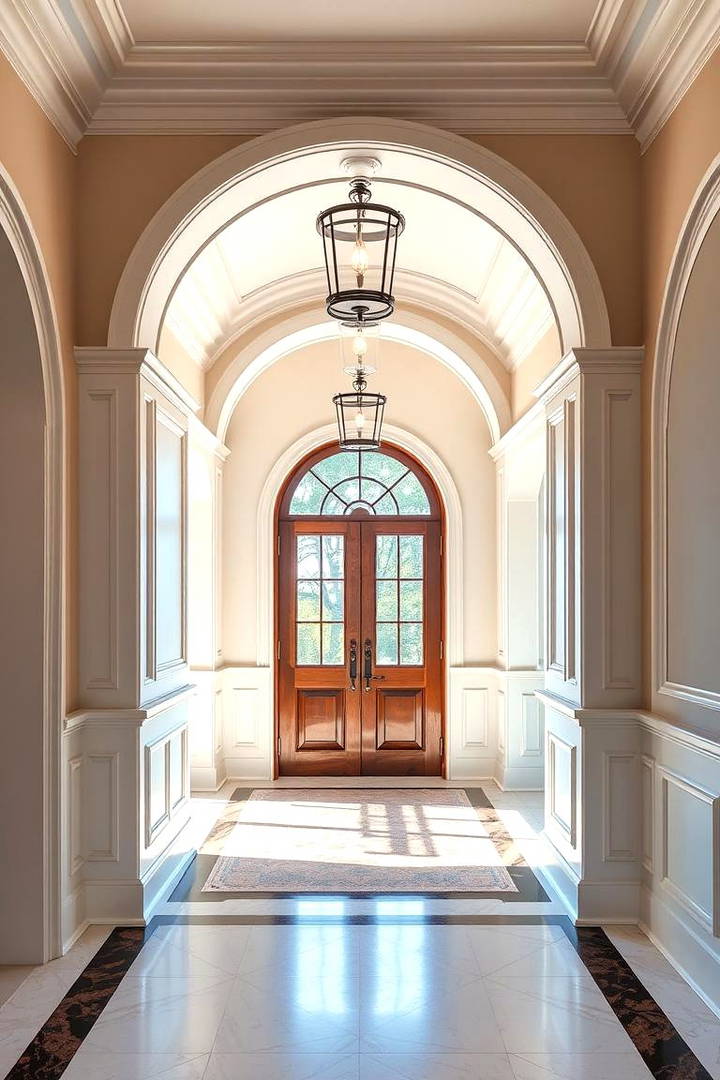 Arched Wainscoting - 25 Wainscoting Ideas