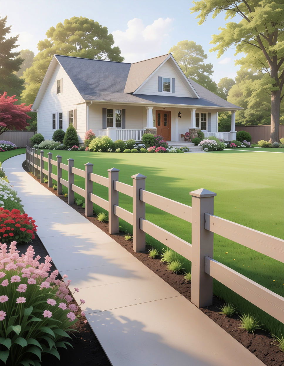 Ash Brown Fence Stain Color