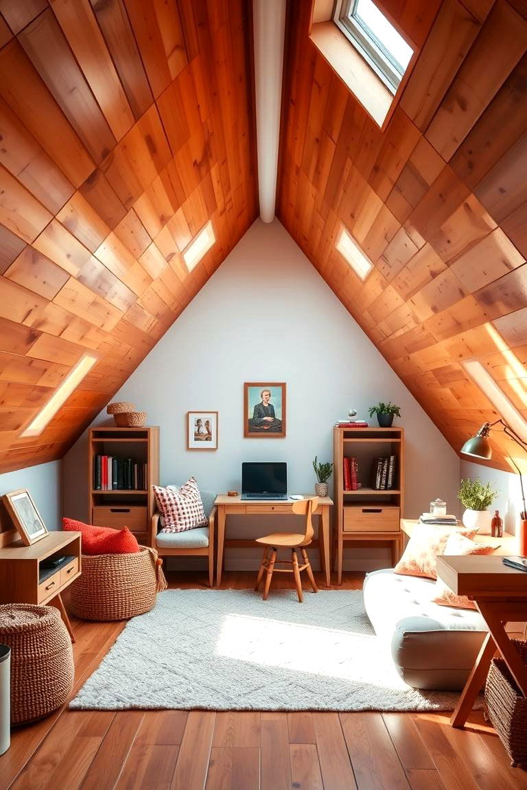 Attic A Creative Hideaway - 25 Types of Rooms in a House