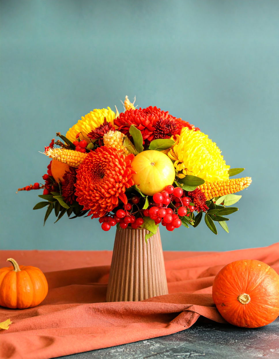 Autumn Harvest Centerpiece Idea