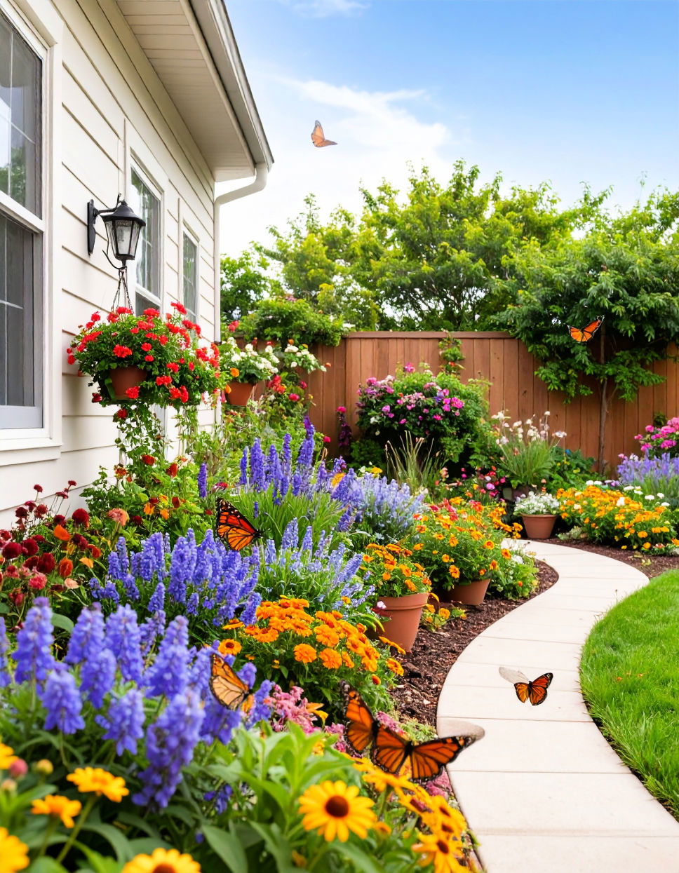 Backyard Butterfly Garden