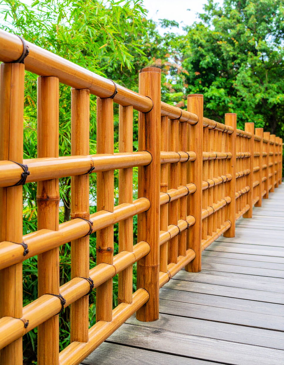 Bamboo Railing Design