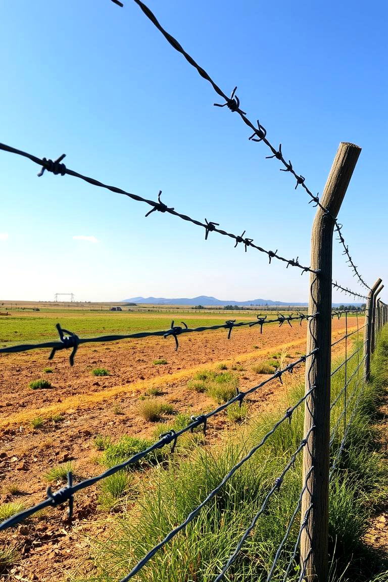 Barbed Wire Fences - 25 Farm Fence Ideas