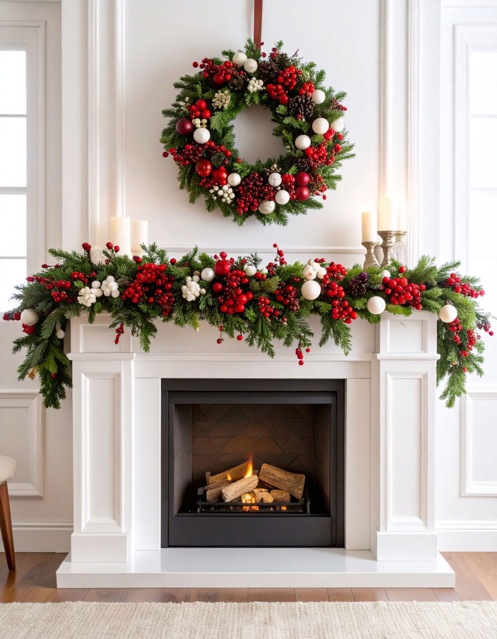 Berry Accented Garland for Seasonal Charm