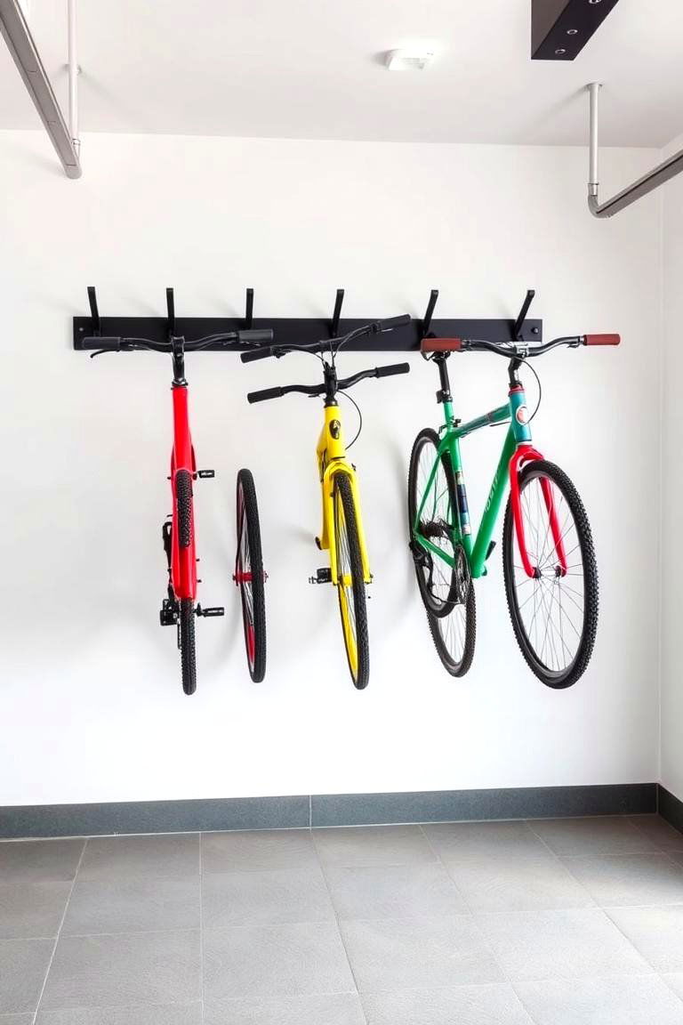 Bike Hooks - 25 Garage Bike Storage Ideas