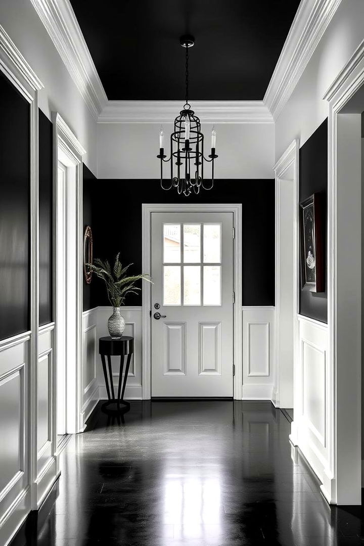 Black and White Wainscoting - 25 Wainscoting Ideas