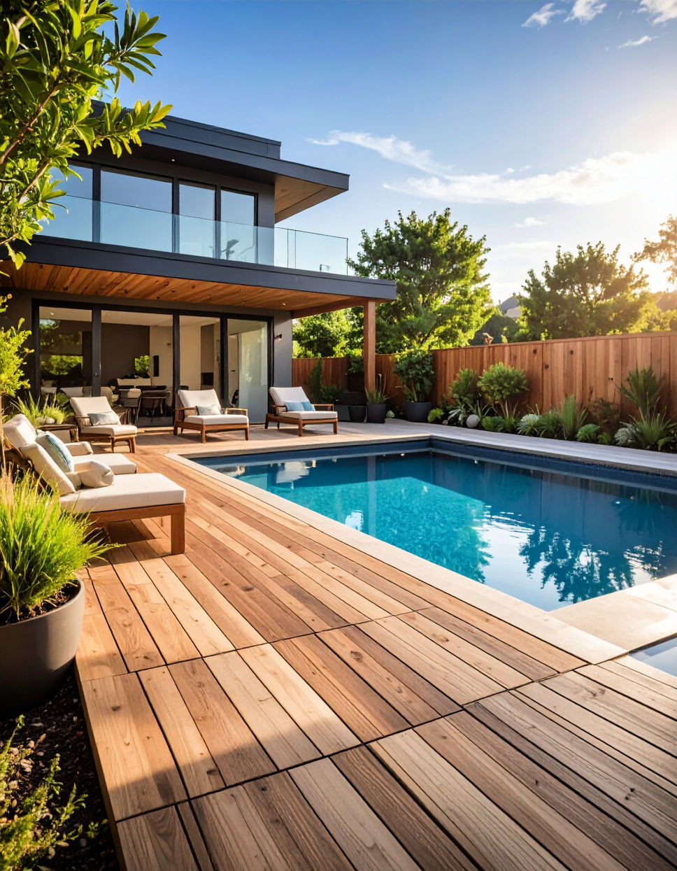 Boardwalk Style with Multiple Wood Tones
