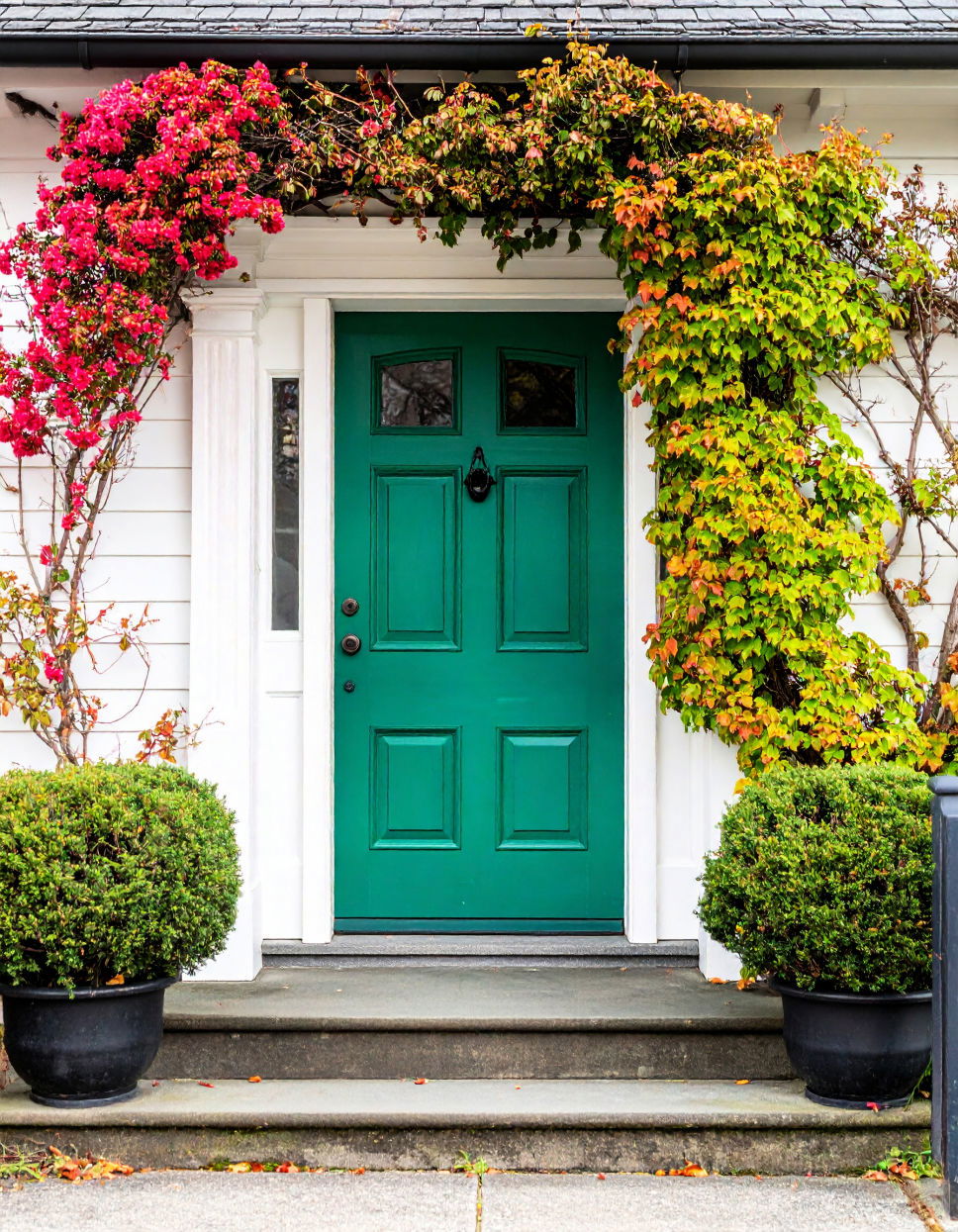 Bold Emerald Green for a Dramatic Statement