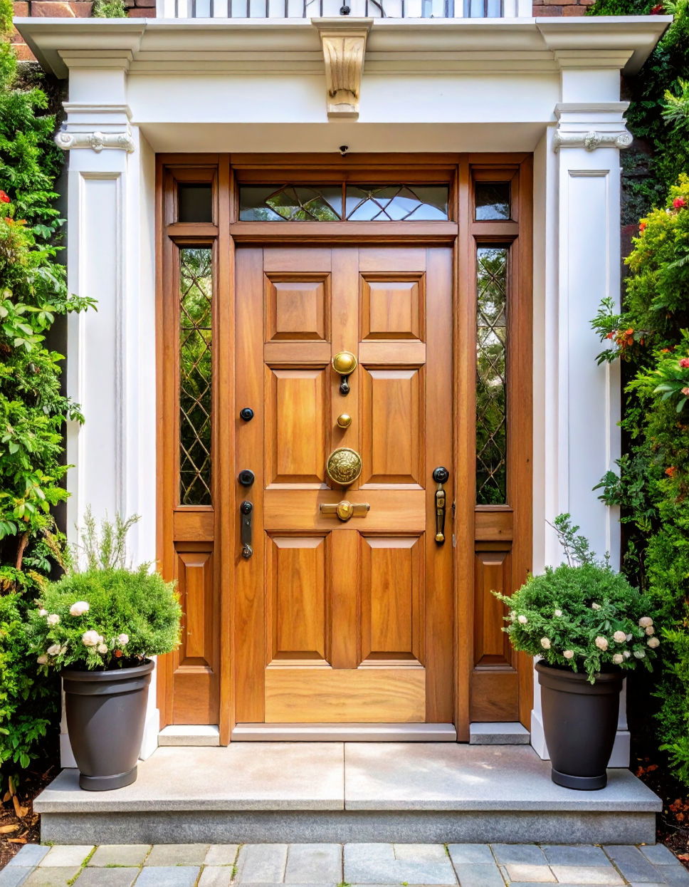 Bold Hardware for Your Door