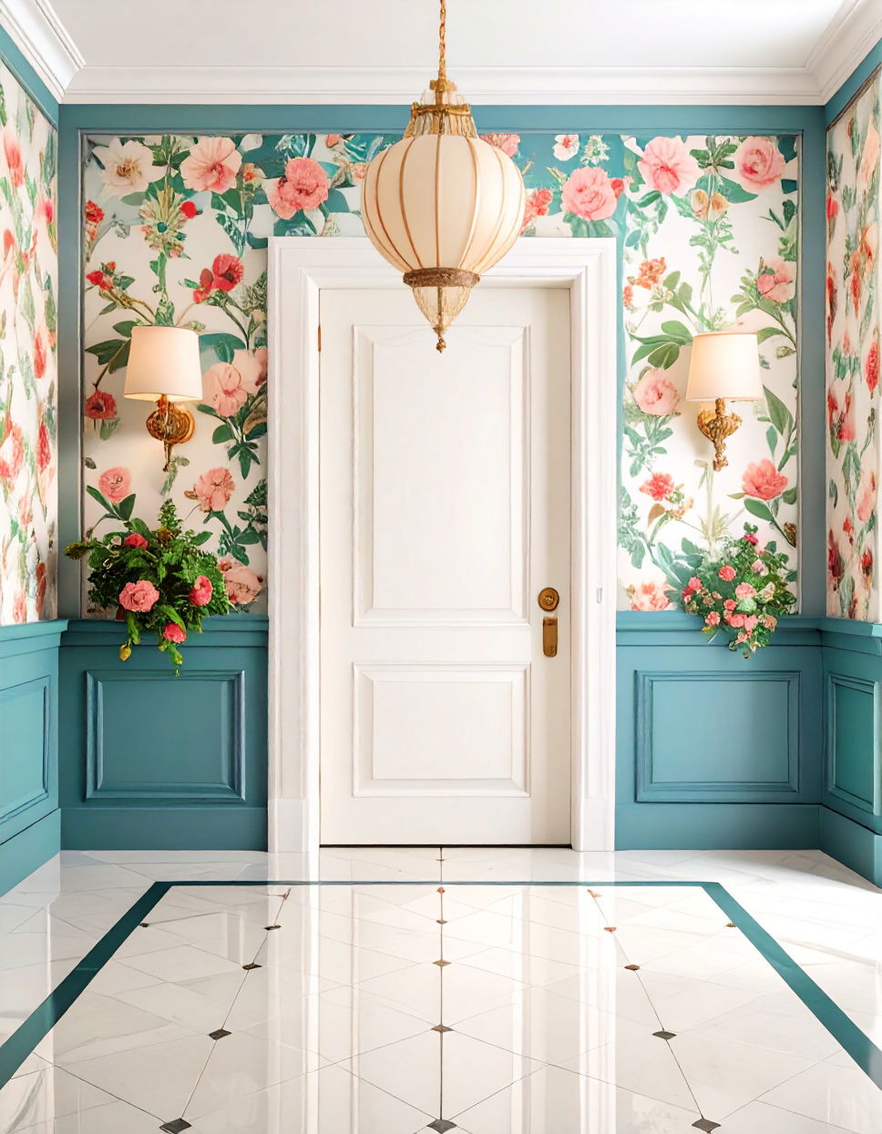 Bold Wallpaper Idea