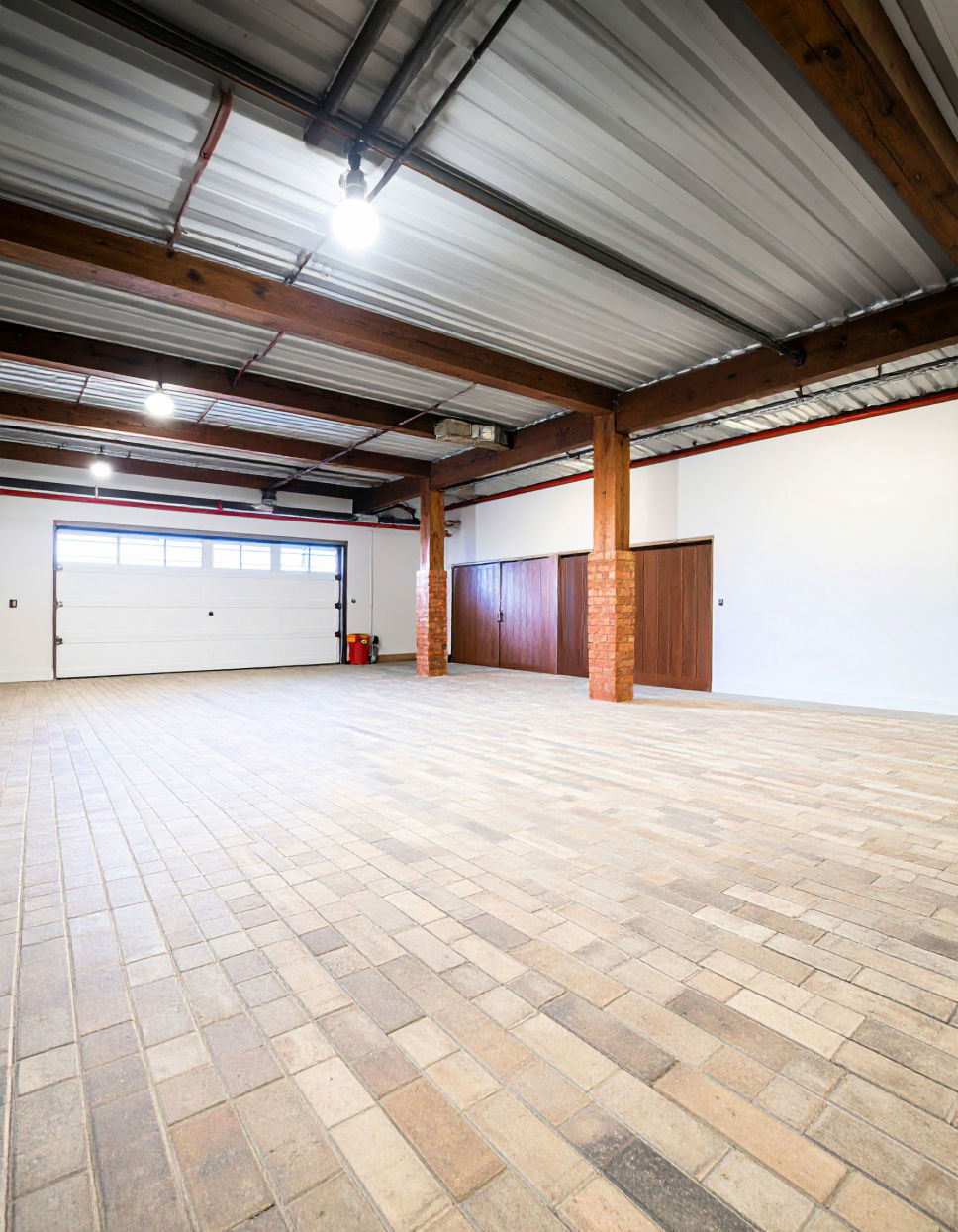 Brick Garage Flooring