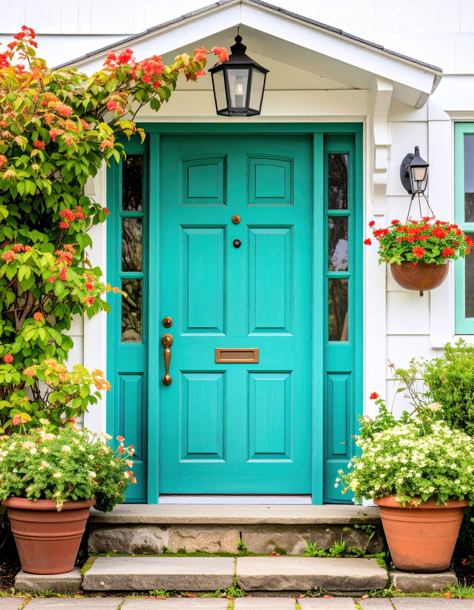 Bright Teal for a Bold Vide