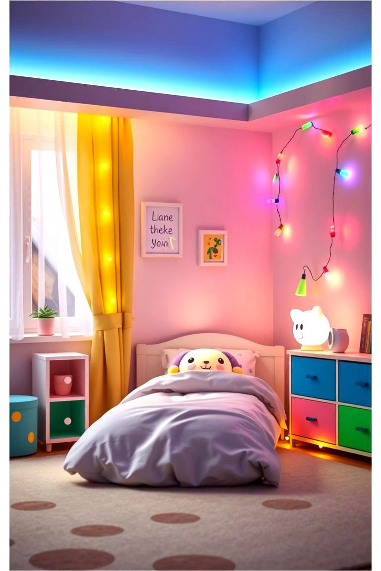 Bright and Cheerful Lighting Options - 25 Toddler Room Ideas