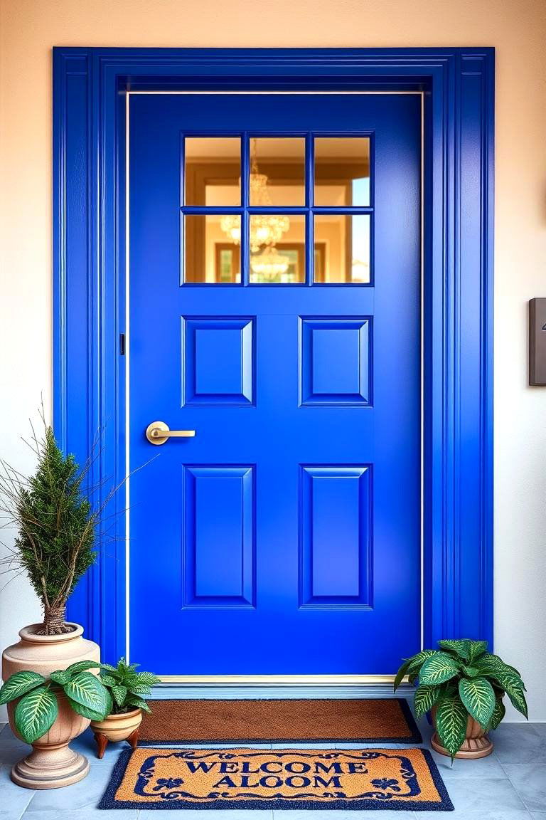 Brightly Colored Front Doors - 25 Front Door Decor Ideas