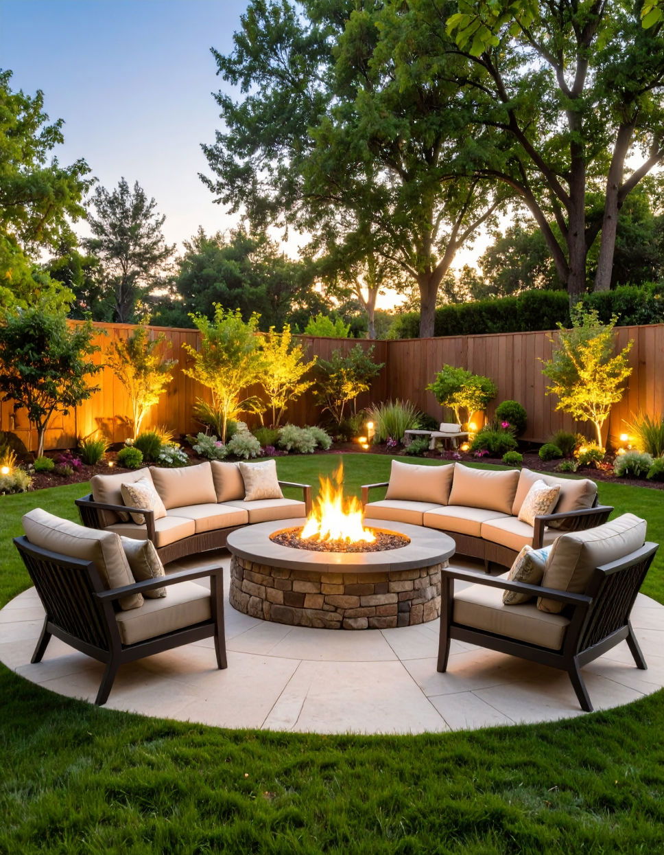 Build a Fire Pit Area