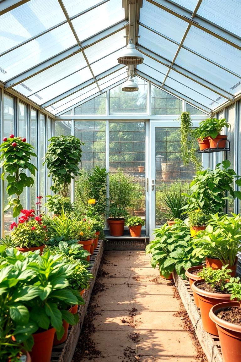 Build a Greenhouse Garden Room for Plant Lovers - 25 Garden Room Ideas