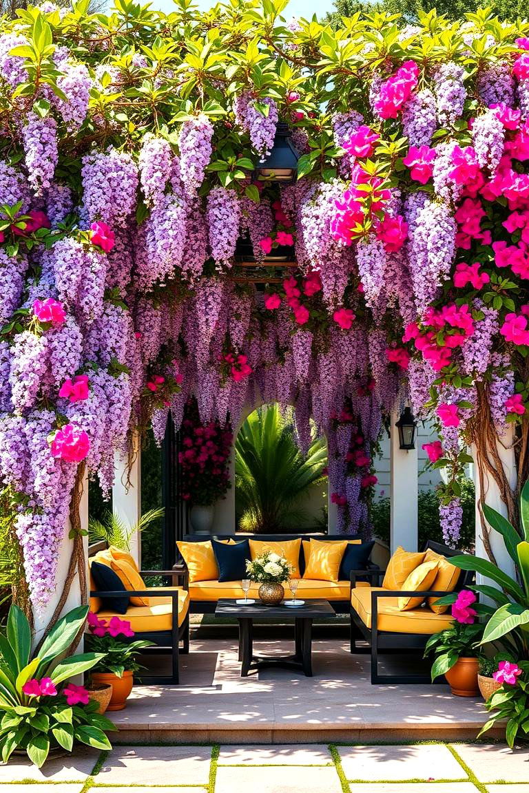 Build a Tropical Oasis with a Pergola - 25 Tropical Garden Ideas