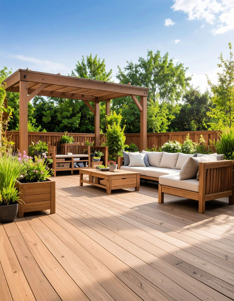 Building a Deck with Storage Space