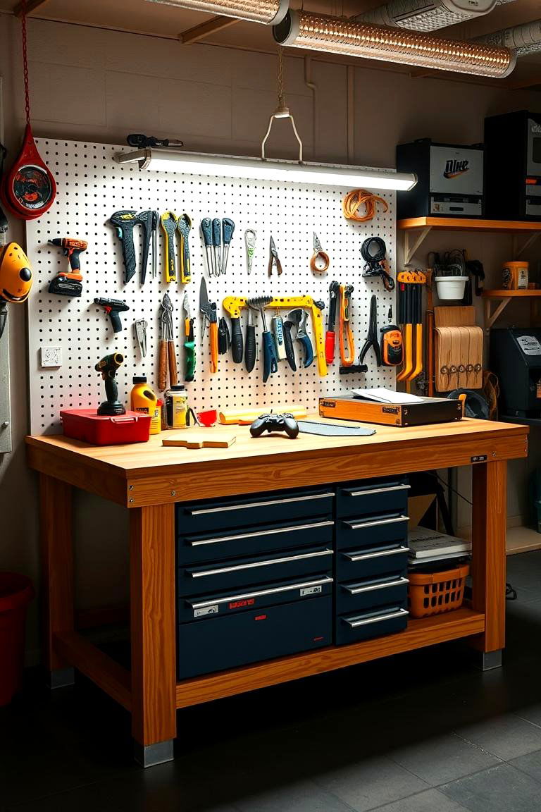Building a Robust Workbench for DIY Projects - 25 Man Cave Ideas
