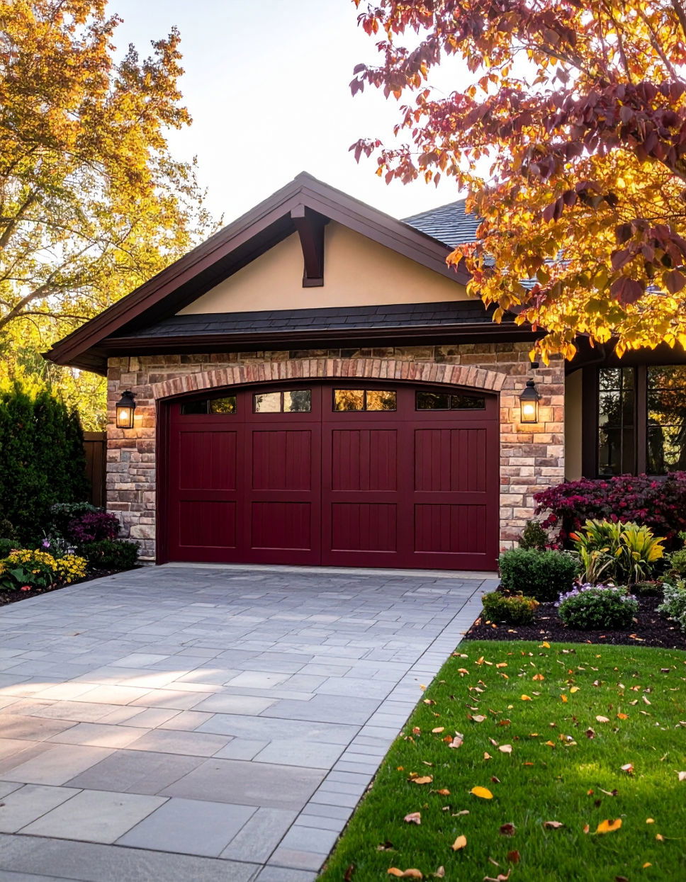 Burgundy for a Rich Classic Appearance