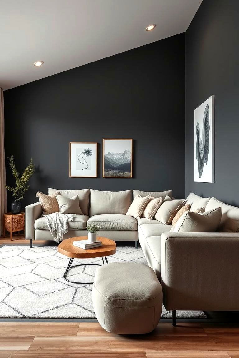 Calm Charcoal - 25 Calming Paint Colors