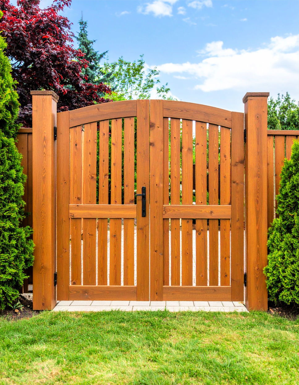 Cedar Fence Gate
