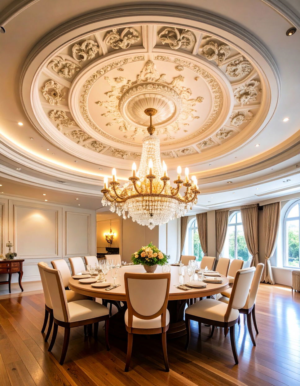 Ceiling Medallions for Architectural Flair