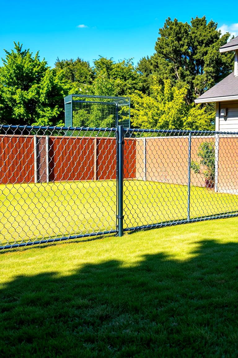 Chain Link Fences for Affordability - 25 Types of Fences