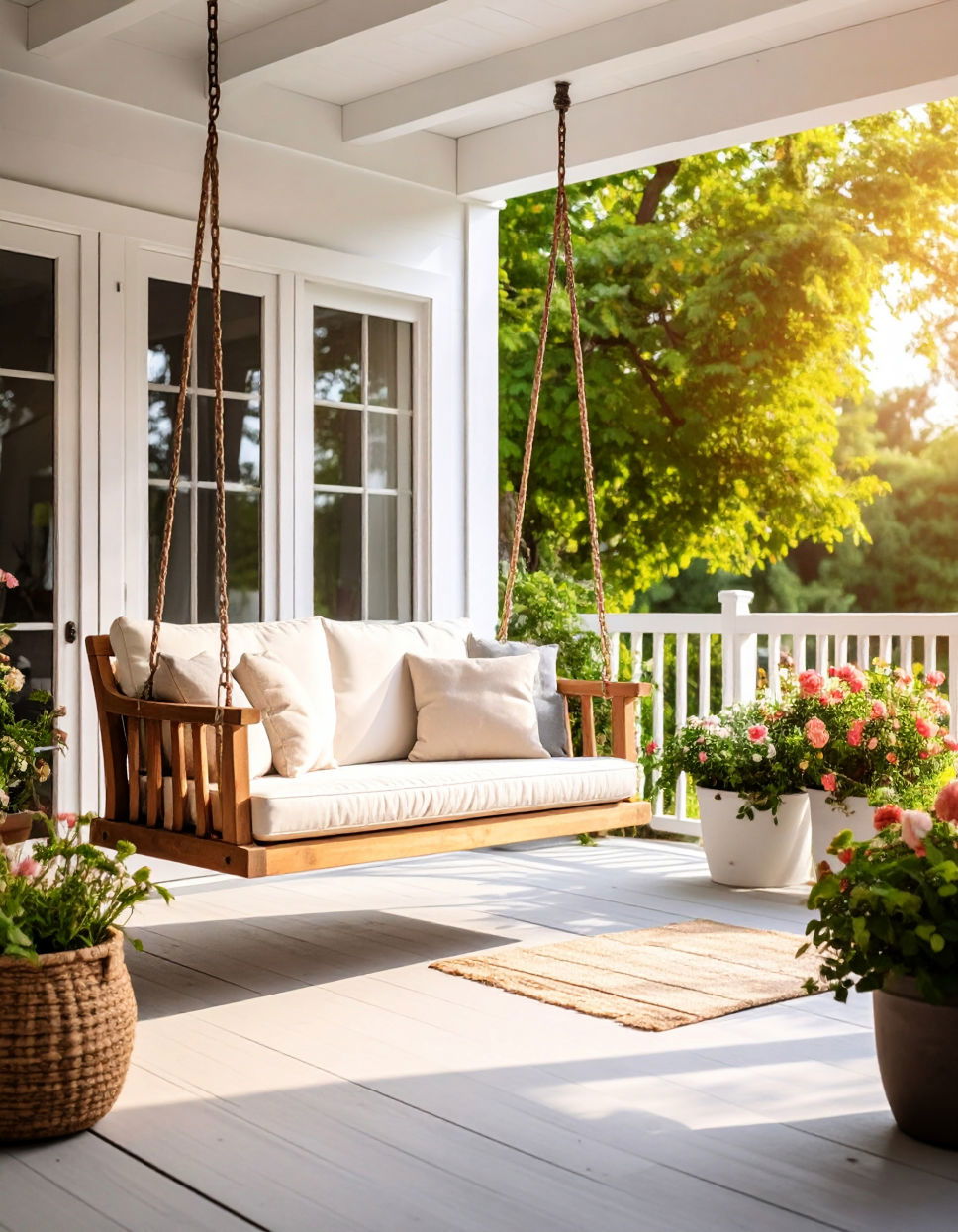 Charming Porch Swing