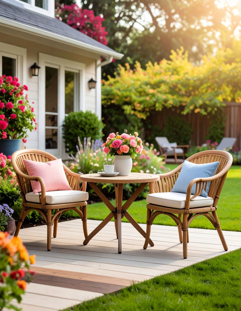 Chic Bistro Set for Intimate Gatherings