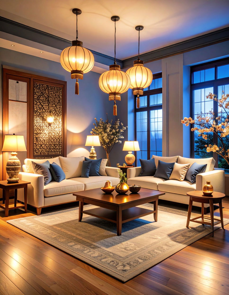 Chinoiserie Lighting for a Warm Glow